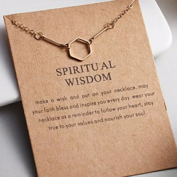 NWT Spiritual Wisdom Necklace - Picture 3 of 3